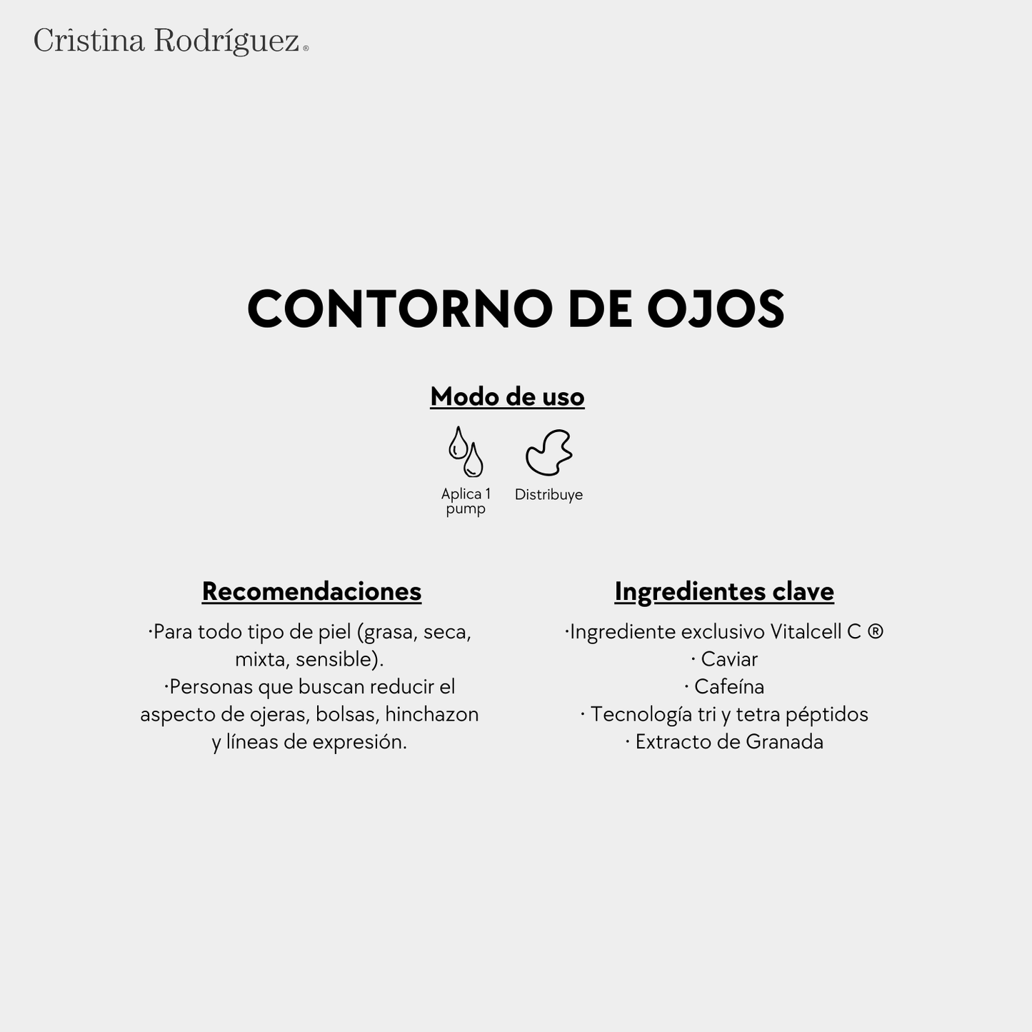 Crema Contorno de Ojos