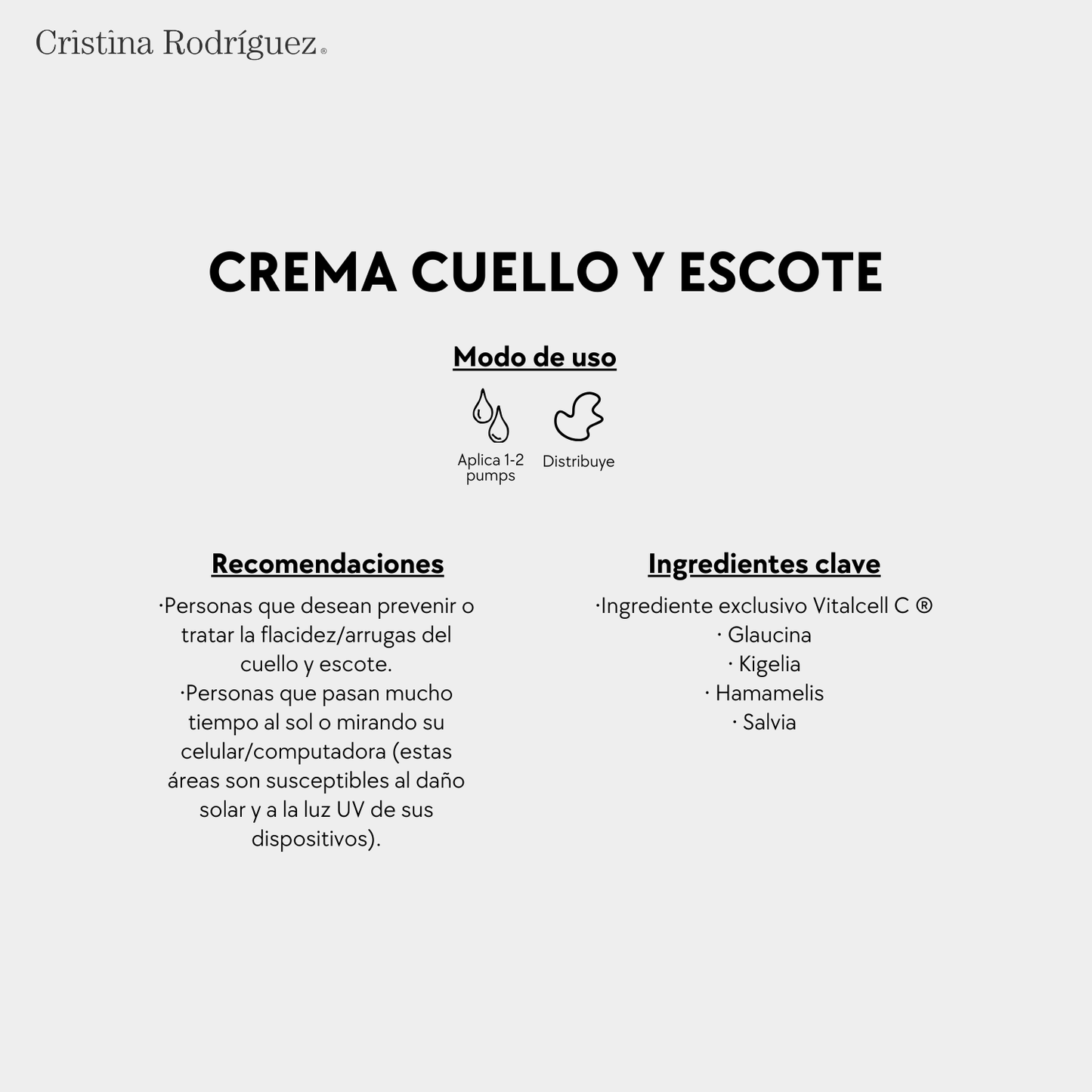 Crema Cuello & Escote