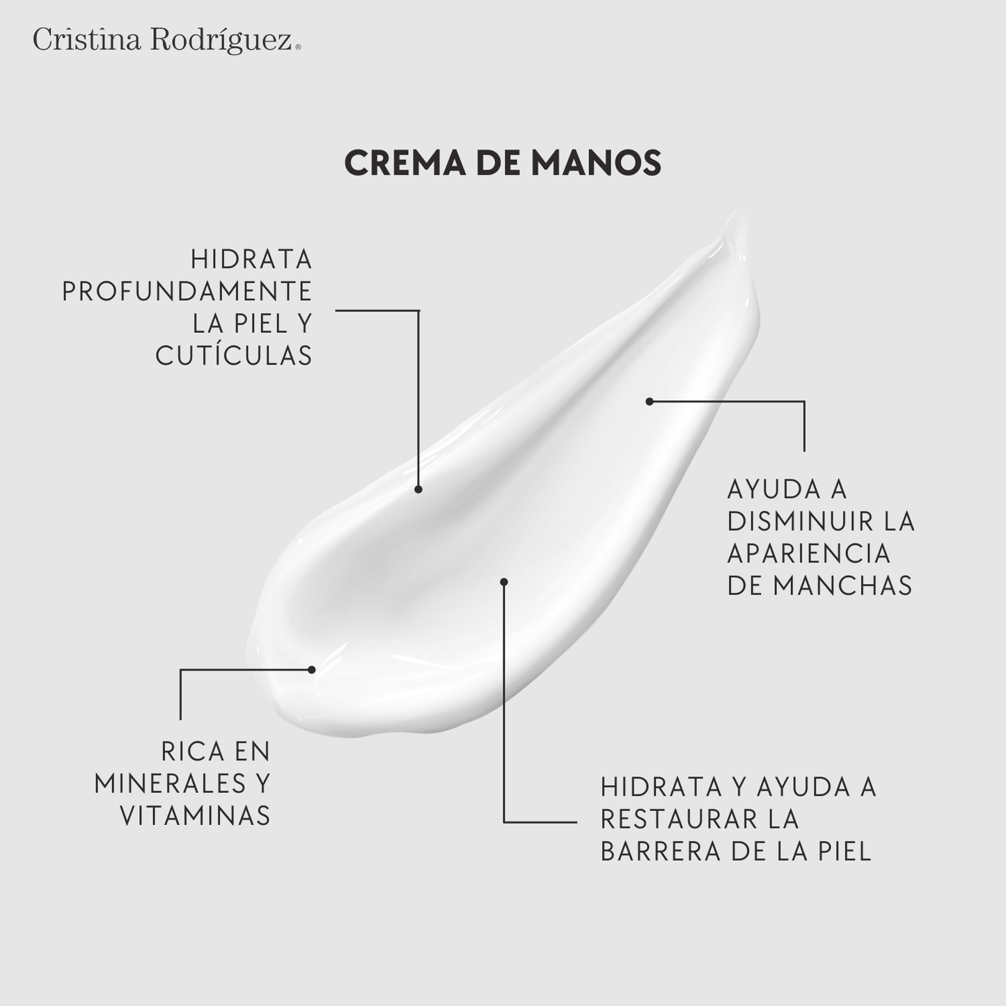 Crema para Manos con Orquídea, Caviar & Ácido Hialurónico