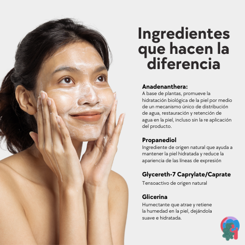 Jabón Facial Espuma Humectante