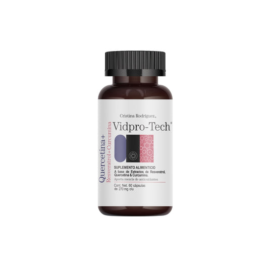 Vidpro-Tech ® (Quercetina, Curcumina & Resveratrol)