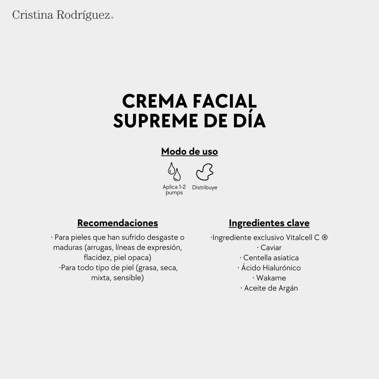 Crema Facial de Día Supreme