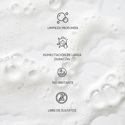 Jabón Facial Espuma Humectante
