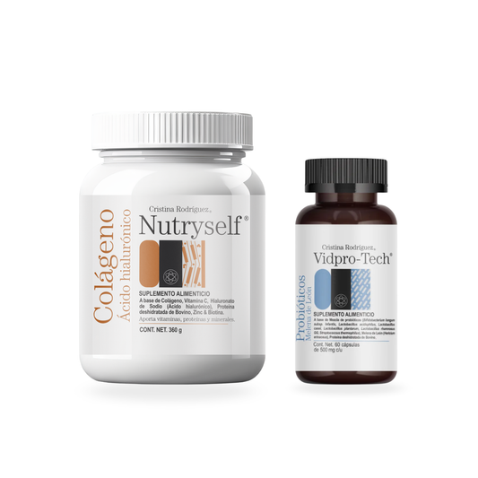Kit Nutryself ® (Colágeno-Ácido hialurónico) + Vidprotech ® Probióticos