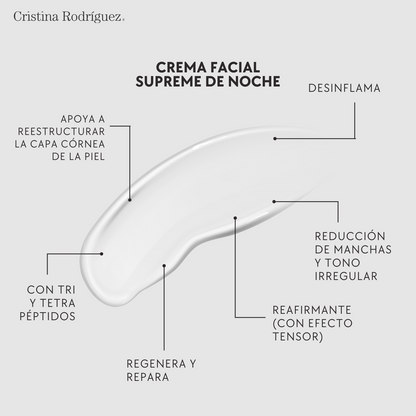 Crema Facial de Noche Supreme