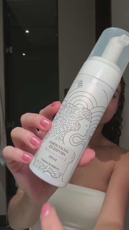 Jabón Facial Espuma Humectante